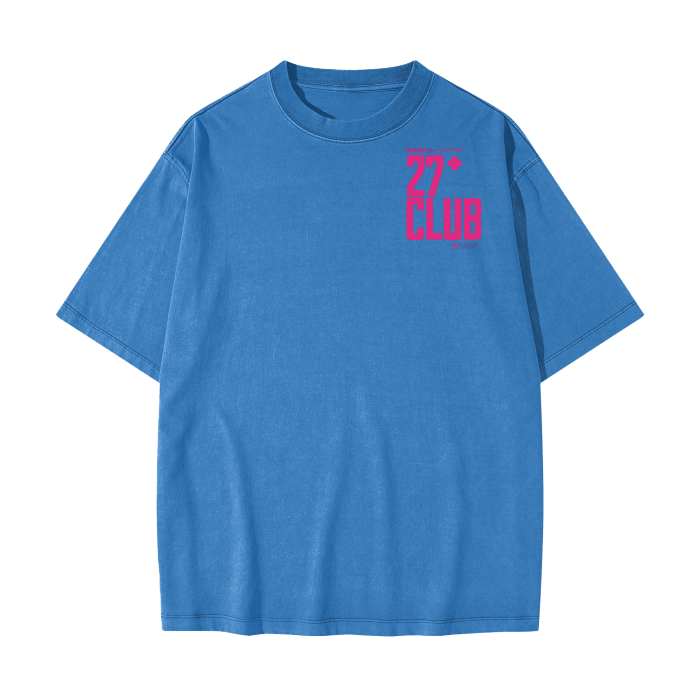 27+ Club Streetwear Heavyweight 100% Cotton T-Shirt
