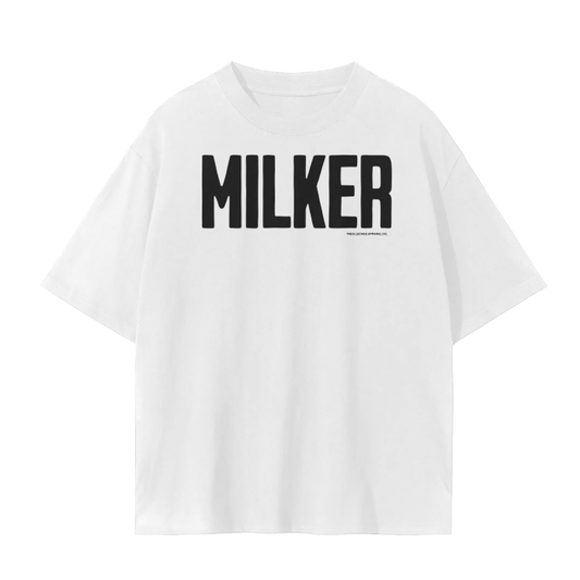 MILKER Unisex Seamless T-Shirt - 230 GSM